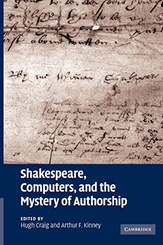 9781107407084: Shakespeare, Computers, and the Mystery of Authorship