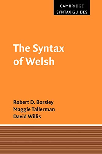 Imagen de archivo de The Syntax of Welsh a la venta por Revaluation Books