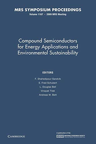 

Compound Semiconductors For Energy Applications And Environm