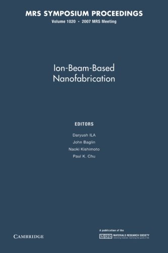 Imagen de archivo de Ion-Beam-Based Nanofabrication V1020 Pb a la venta por Iridium_Books