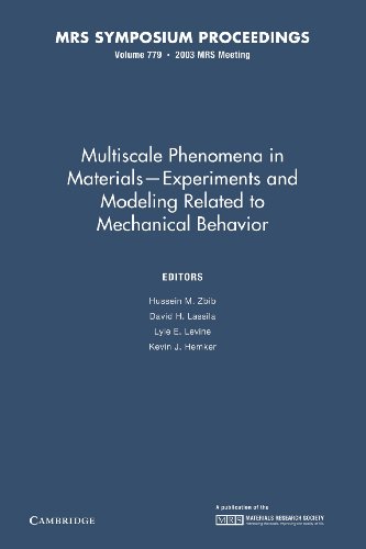 Stock image for Multiscale Phenomena In Materials Experiments And Modeling for sale by Iridium_Books