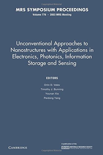 Stock image for Unconventional Approaches To Nanostructures With Application for sale by Iridium_Books