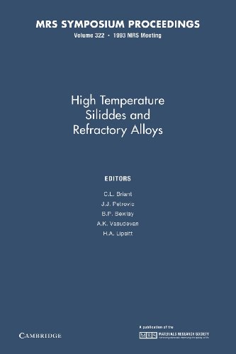 Stock image for High-Temperature Silicides And Refractory Alloys V322 Pb for sale by Iridium_Books