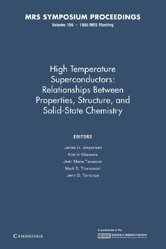 Beispielbild fr High Temperature Superconductors V156 Pb zum Verkauf von Iridium_Books