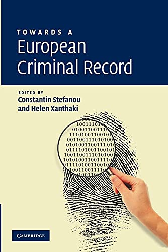 9781107411357: Towards a European Criminal Record Paperback