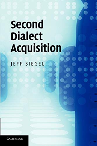 Stock image for Second Dialect Acquisition for sale by WorldofBooks