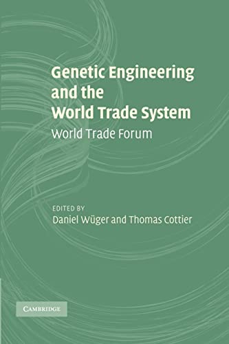 9781107412835: Genetic Engineering and the World Trade System: World Trade Forum