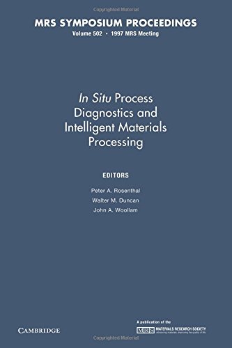 Stock image for In Situ Process Diagnostics And Intelligent Materials Proces for sale by Iridium_Books