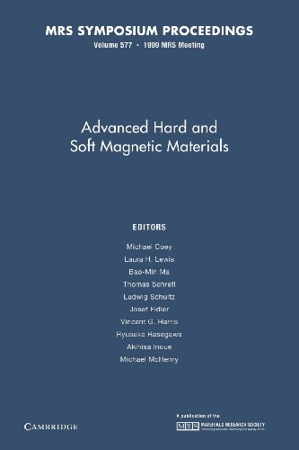 Beispielbild fr Advanced Hard and Soft Magnetic Materials: Volume 577 (MRS Proceedings) zum Verkauf von dsmbooks