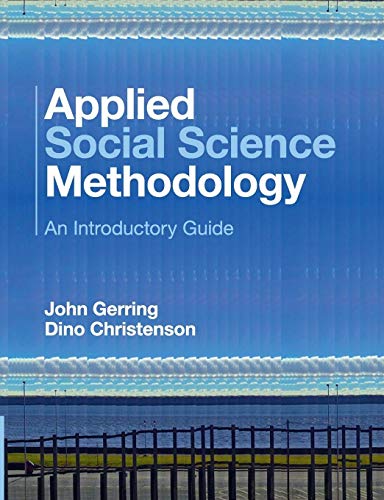 Imagen de archivo de Applied Social Science Methodology: An Introductory Guide a la venta por WorldofBooks