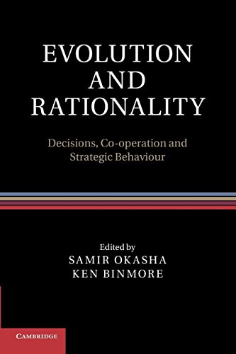 Beispielbild fr Evolution and Rationality: Decisions, Co-operation and Strategic Behaviour zum Verkauf von Idaho Youth Ranch Books