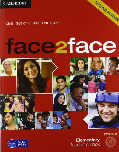Stock image for face2face Elementary Students Book with DVD-ROM for sale by Brit Books