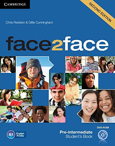 Imagen de archivo de face2face Pre-intermediate Student's Book with DVD-ROM a la venta por Books Unplugged