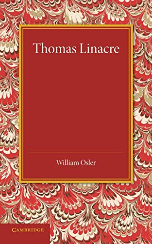 Stock image for Thomas Linacre: Linacre Lecture, 1908 for sale by Chiron Media