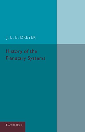 Imagen de archivo de History of the Planetary Systems: From Thales To Kepler: Volume 0 a la venta por Chiron Media