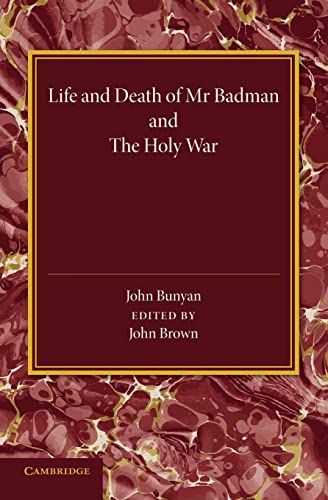 Stock image for Life and Death of Mr Badman' and 'The Holy War' for sale by HPB-Red