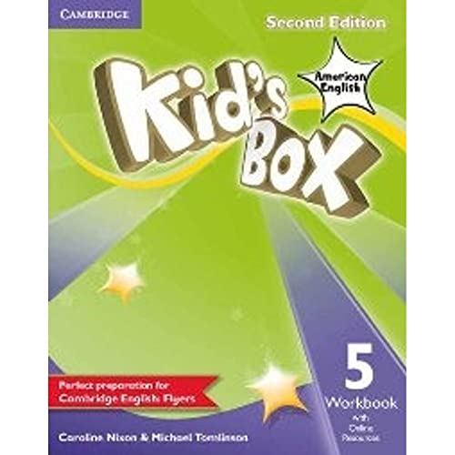 Imagen de archivo de Kid's Box American English Level 5 Workbook with Online Resources a la venta por AMM Books