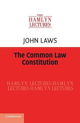 Beispielbild fr The Common Law Constitution (The Hamlyn Lectures) zum Verkauf von WorldofBooks
