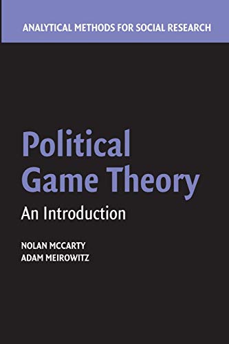 Stock image for Political Game Theory: An Introduction for sale by ZBK Books