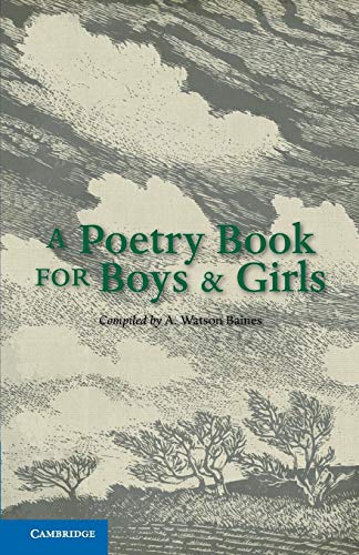 Beispielbild fr A Poetry Book for Boys and Girls zum Verkauf von Chiron Media