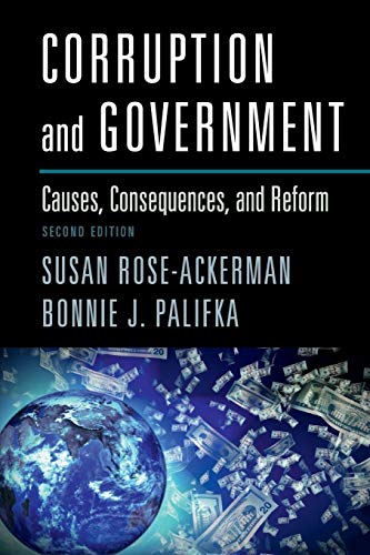 Beispielbild fr Corruption and Government. Causes, Consequences, And Reform zum Verkauf von Cambridge Rare Books