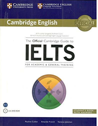 Beispielbild fr The Official Cambridge Guide to IELTS Students Book with Answers with DVD ROM [Paperback] Pauline Cullen zum Verkauf von medimops