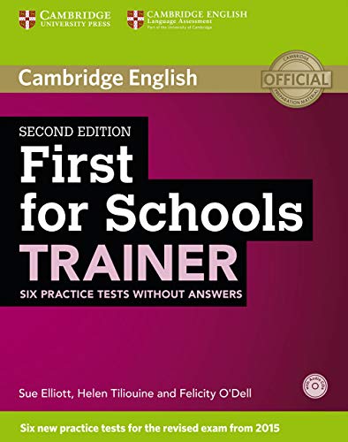 9781107446595: First for schools trainer. Practice tests. Without answers. Con CD Audio. Con espansione online