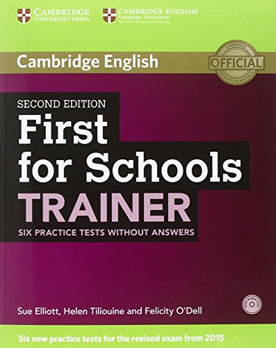9781107446595: First for schools trainer. Practice tests. Without answers. Con CD Audio. Con espansione online