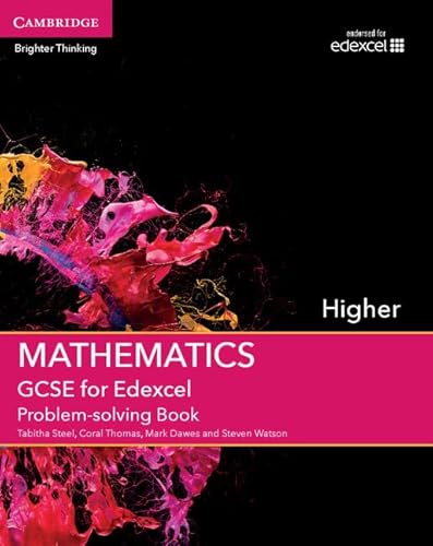 Imagen de archivo de GCSE Mathematics for Edexcel. Higher Problem-Solving Book a la venta por Blackwell's