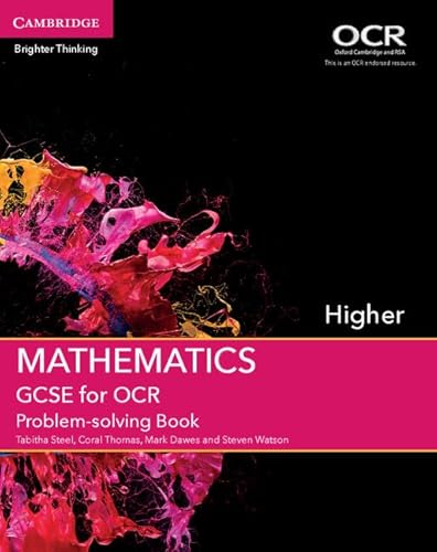 Imagen de archivo de GCSE Mathematics for OCR Higher Problem-solving Book (GCSE Mathematics OCR) a la venta por WorldofBooks