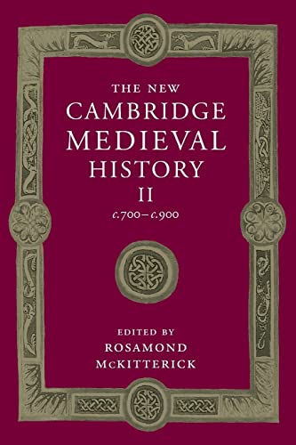 Beispielbild fr THE NEW CAMBRIDGE MEDIEVAL HISTORY. VOLUME II, C.700-C.900. zum Verkauf von Any Amount of Books