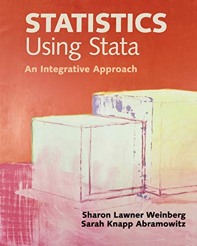 Stock image for Statistics Using Stata: An Integrative Approach for sale by BooksRun