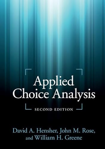 Stock image for Applied Choice Analysis for sale by AMM Books