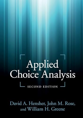 Stock image for Applied Choice Analysis for sale by SecondSale