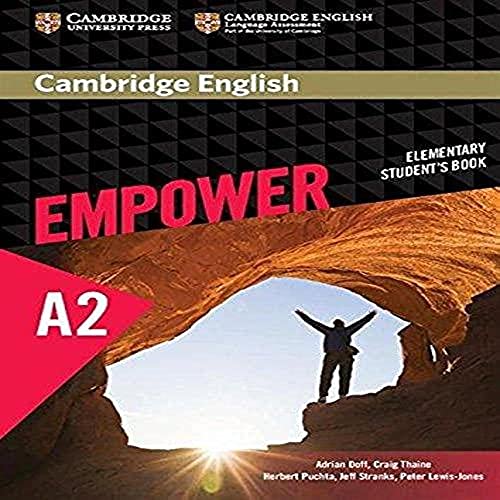 Stock image for Cambridge English Empower Elementary Student's Book for sale by Books Puddle
