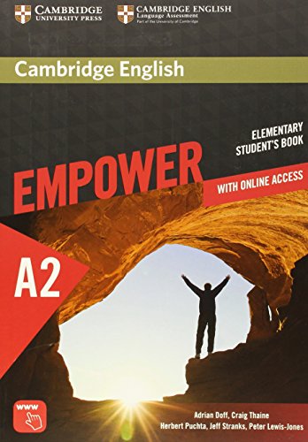 Stock image for Cambridge English Empower Elementary Student's Book with Online Assessment and Practice, and Online Workbook for sale by AMM Books