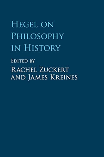 Imagen de archivo de Hegel on Philosophy in History a la venta por Book Deals