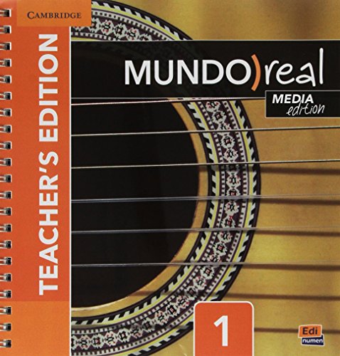 Stock image for Mundo Real Media Edition Level 1 Teacher's Edition Plus Eleteca Access And Digital Master Guide (Mur ; 9781107473294 ; 1107473292 for sale by APlus Textbooks