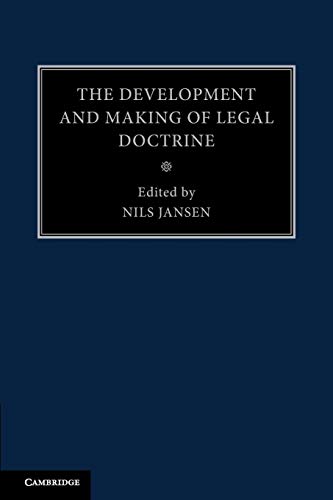 Stock image for THE DEVELOPMENT AND MAKING OF LEGAL DOCTRINE: VOLUME 6 for sale by Basi6 International