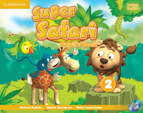 Beispielbild fr Super Safari Level 2 Pupil's Book with DVD-ROM (Super Minds) zum Verkauf von AMM Books