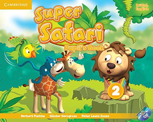 9781107476882: Super safari. Level 2. Pupil's book. Per la Scuola elementare. Con DVD-ROM