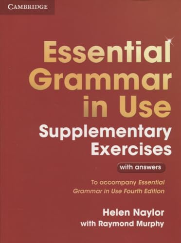 Stock image for Essential Grammar in Use. Supplementary Exercises With Answers for sale by Blackwell's