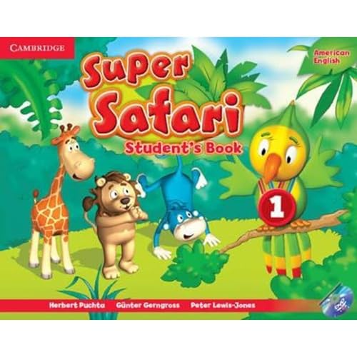 Beispielbild fr Super Safari Level 1 Student's Book with DVD-ROM American English Edition (Super Minds) zum Verkauf von AwesomeBooks