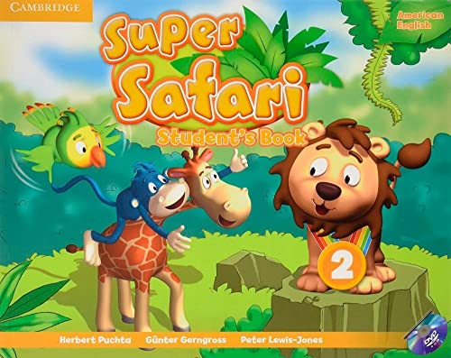 Imagen de archivo de Super Safari American English Level 2 Student's Book with DVDROM Super Minds a la venta por PBShop.store US