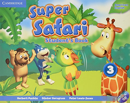 Imagen de archivo de Super Safari American English Level 3 Student's Book with DVD-ROM (Super Minds) a la venta por AMM Books