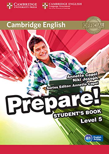 Beispielbild fr Cambridge English Prepare! Level 5 Student's Book zum Verkauf von AwesomeBooks