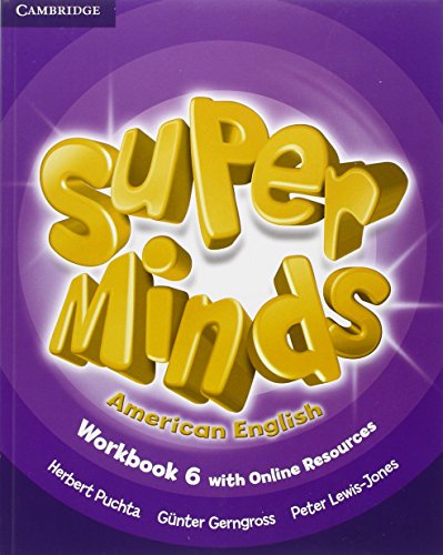 9781107482845: Super Minds American English Level 6 Workbook with Online Resources