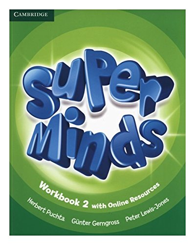 9781107482975: Super Minds 2 Workbook + Online [Lingua inglese]