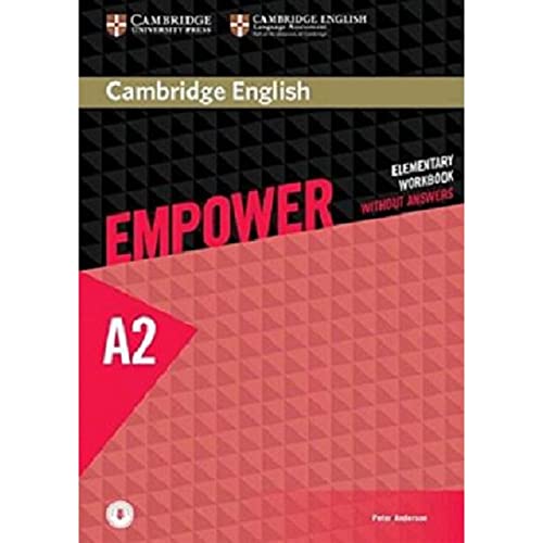 Beispielbild fr Cambridge English Empower Elementary Workbook without Answers with Downloadable Audio zum Verkauf von AwesomeBooks