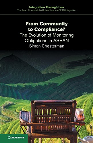 Imagen de archivo de From Community to Compliance?: The Evolution of Monitoring Obligations in ASEAN (Integration through Law:The Role of Law and the Rule of Law in ASEAN Integration, Band 2) a la venta por medimops